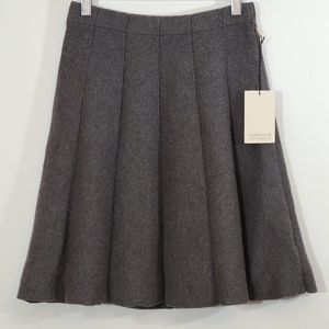 Adrienne Vittadini charcoal grey mini skirt